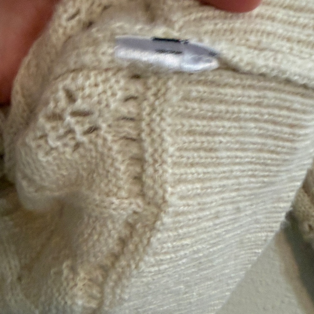 Gap Pointelle Sweater Feminine Scandi Girl Whimsy Dainty - Picture 5 of 6